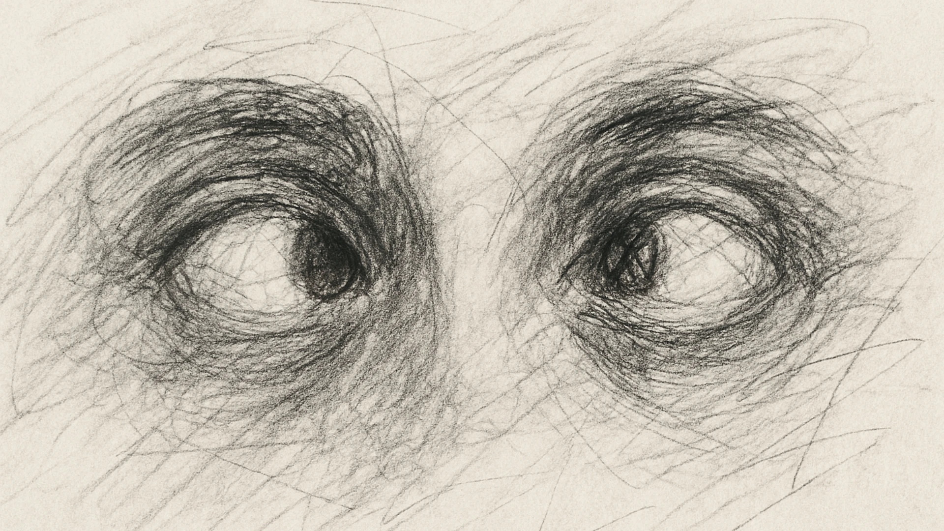 Eyes that losing focus